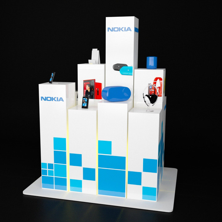 booth Stand visualisation 3D