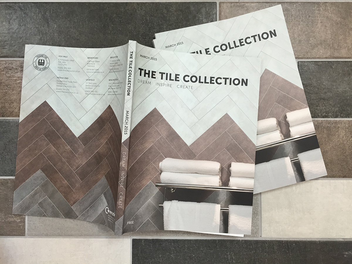 brochure magazine Catalogue tiles showroom Collection