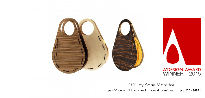 wooden handbag Fashion and Architecture awarded design