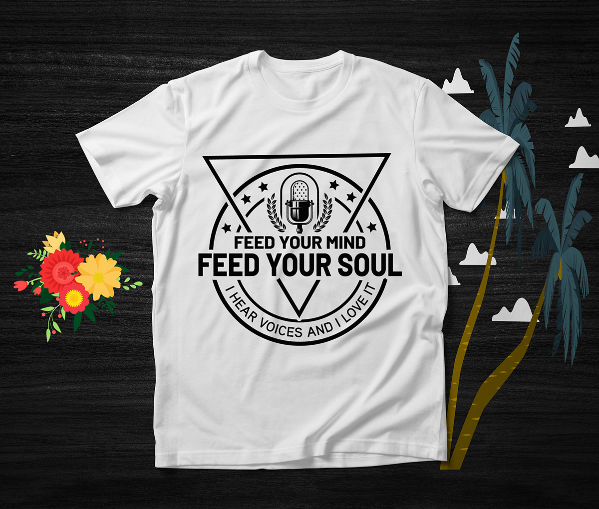 Podcast Design podcast POD T-Shirt Design vector Logotype Graphic Designer song music Pod cast Design