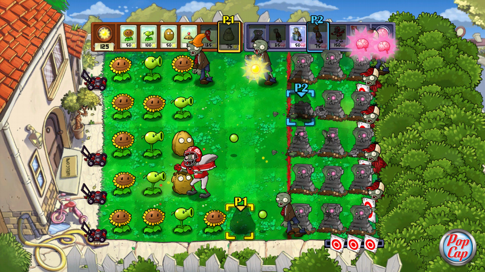 PVZ2 on Behance  Plants vs zombies, Watercolor canvas, Zombie