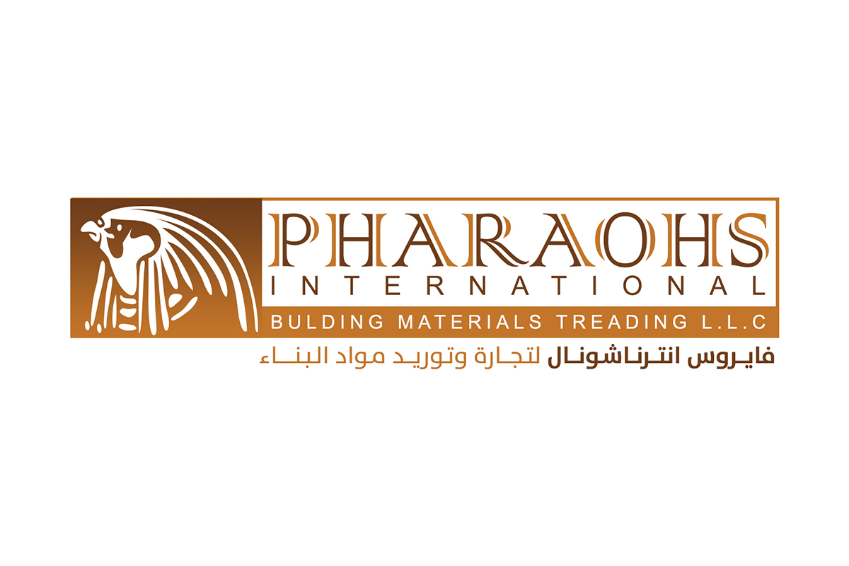 pharahos egypt logo bulding brand