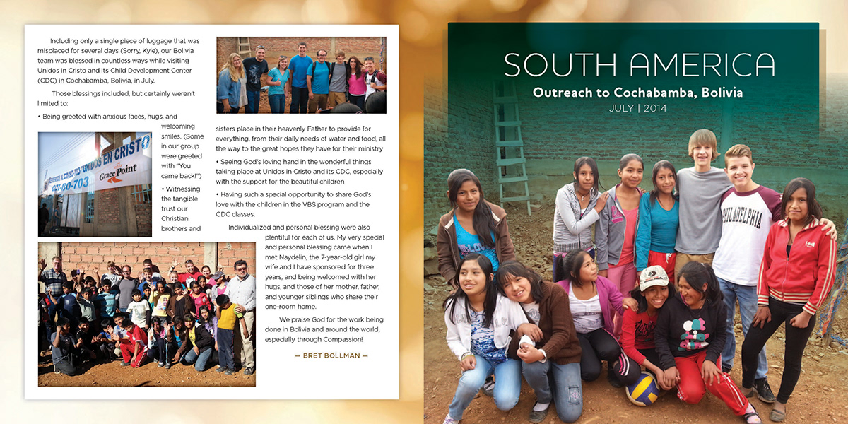 annual report Grace Point cross Christian