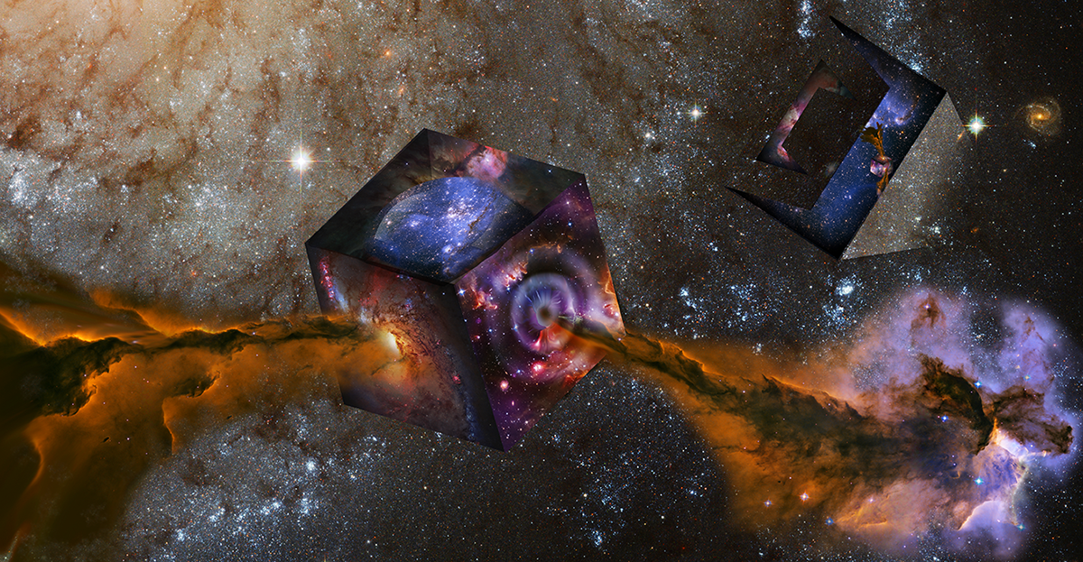 Space  quantum Astrophysics abstract digital universe darkmatter