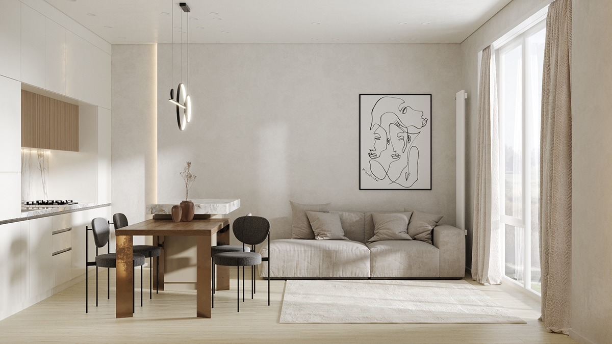cozy home design Interior mimalism