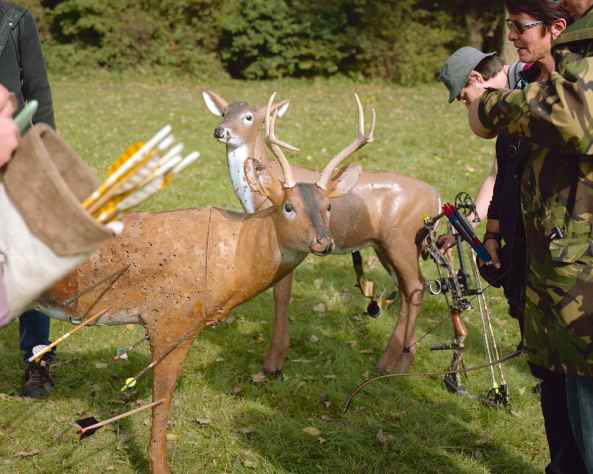 animals arrow bow Hunting primitive shooting sport Documentary  portrait