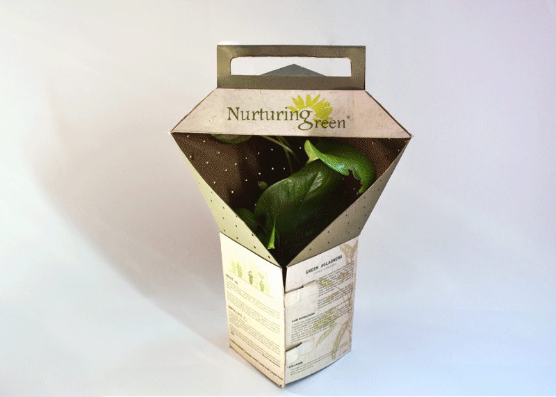 form design graphic design  label design Nurturing Green Packaging packaging design plant packaging plants pollution Sustainable