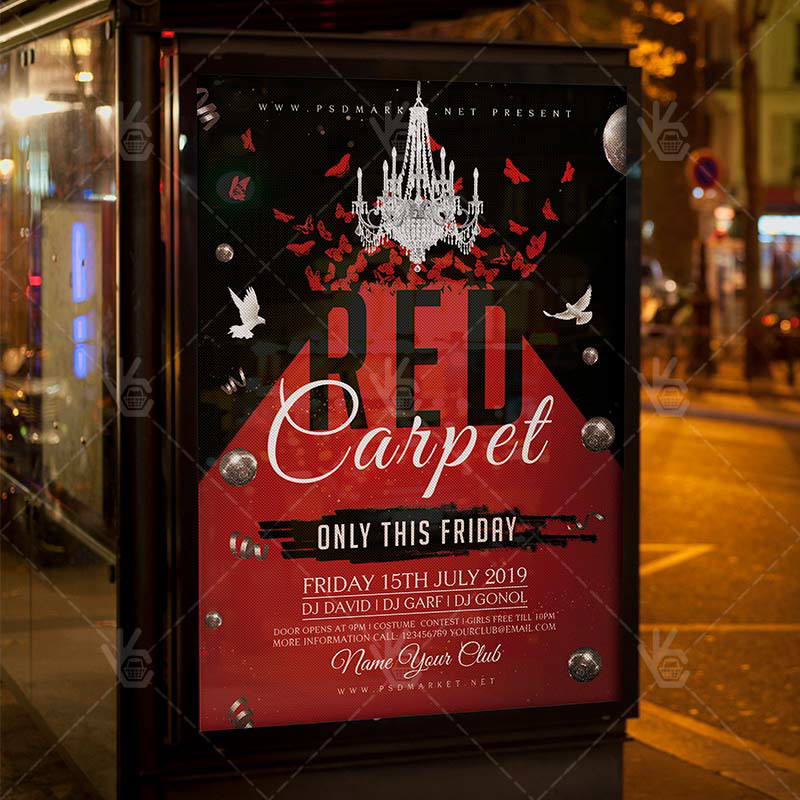 birthday party carpet club party DANCE   party DJ party event party red red carpet flyer