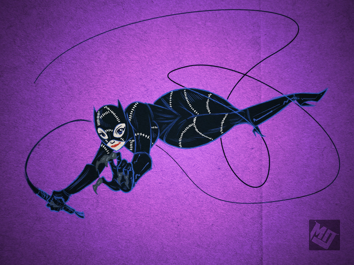 sketches sketch SuperHero villain Dc Comics
