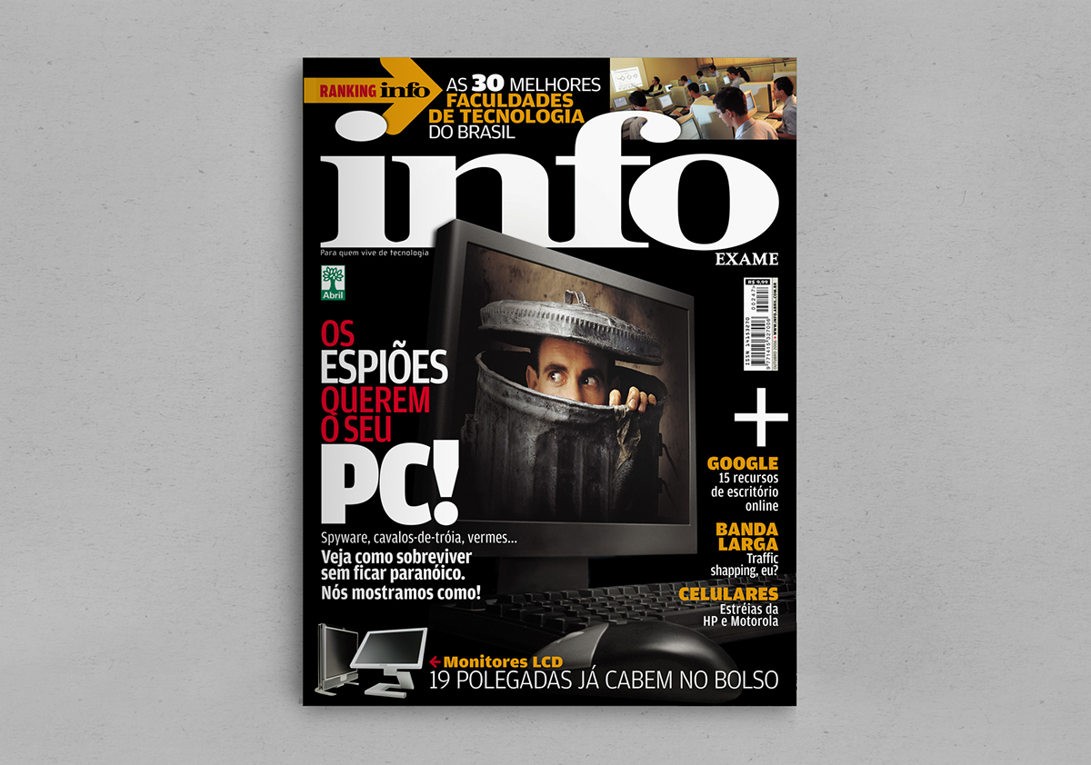 Adobe Portfolio tech cover magazine