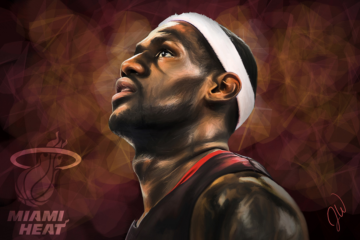 Miami Heat LeBron James king james Ray Allen NBA sports basketball Champions Chris Bosh dwyane wade