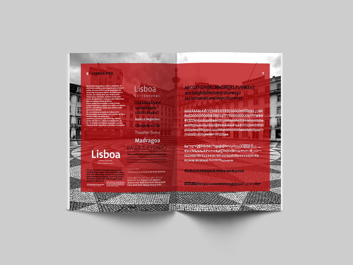 editorial design magazine Typeface graphic