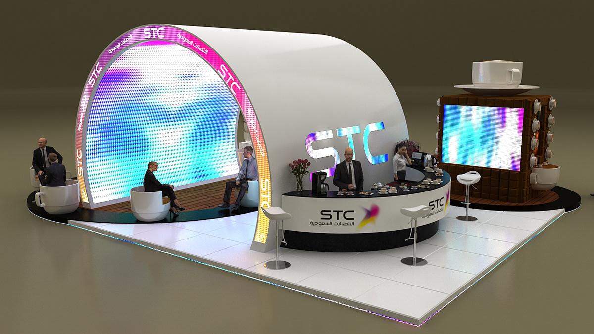 stc Exhibition  Event chocolate booth