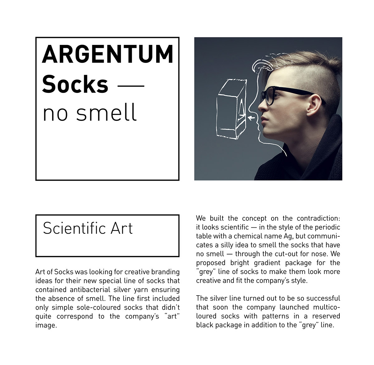 socks argentum silver smell ag reddot pentaward