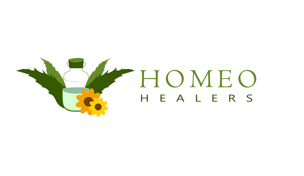 design herbal homeopathy hospital logo medicine minimal modern natural Nature