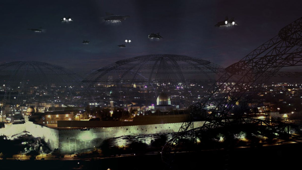 jerusalem science fiction politics aliens invasion walls intolerance John Landau