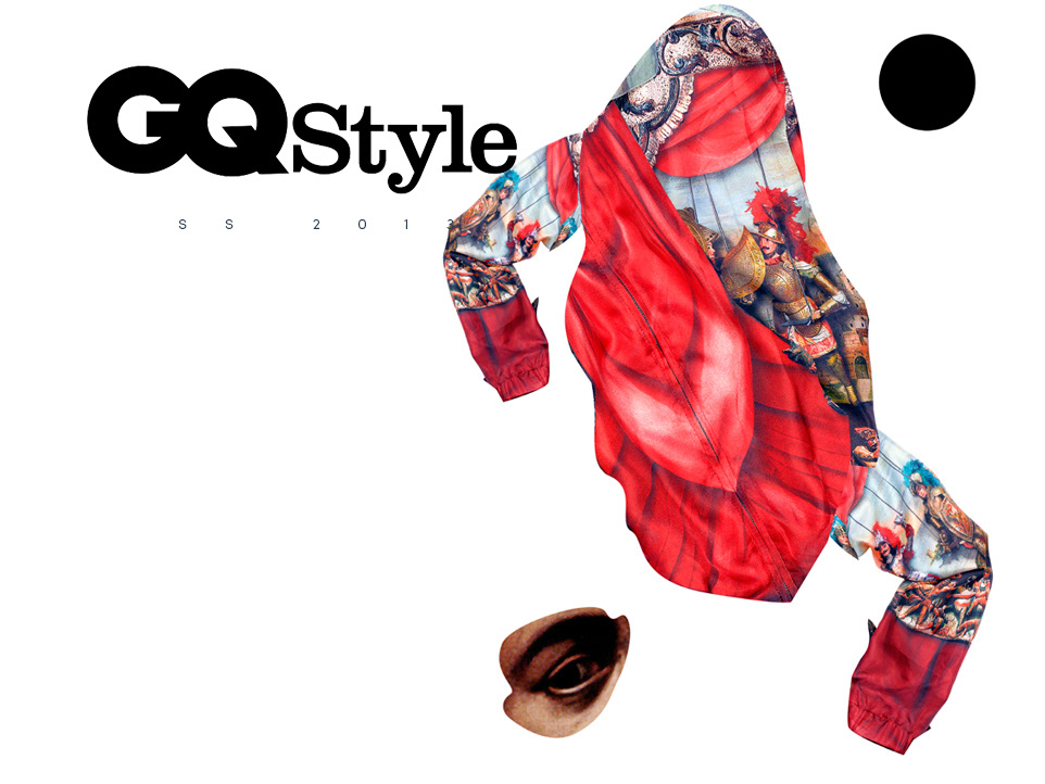 GQ Style ss13 trends Studio Fantastico collages collage magazine editorial