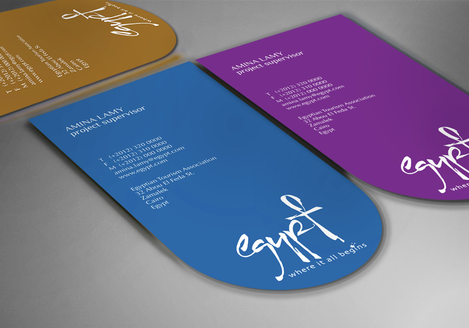 egypt Business Cards Stationery Corporate Identity bilingual design  graphic design  cairo