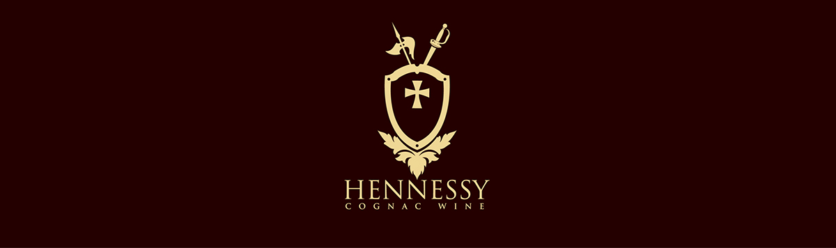 HENNESSY LOGO hennessy Classic hennessy brand luxury brand luxury logo elegant logo nguyenthebao designer designer the bao hennessy brand behance