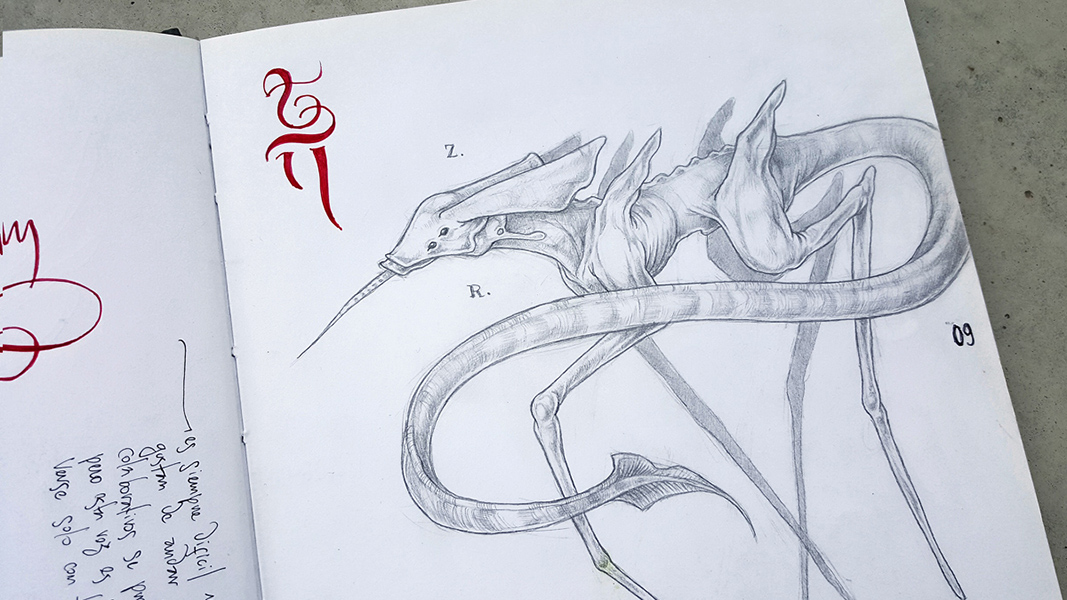 sketchbook Character design fernando forero Drawing creative moleskine ILLUSTRATION art