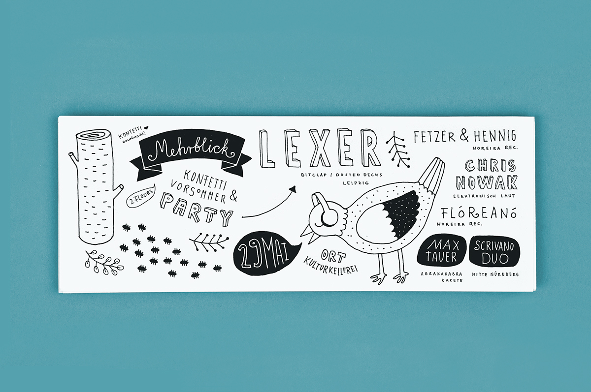 flyer poster Event Drawing  handmade drawn typography HAND LETTERING