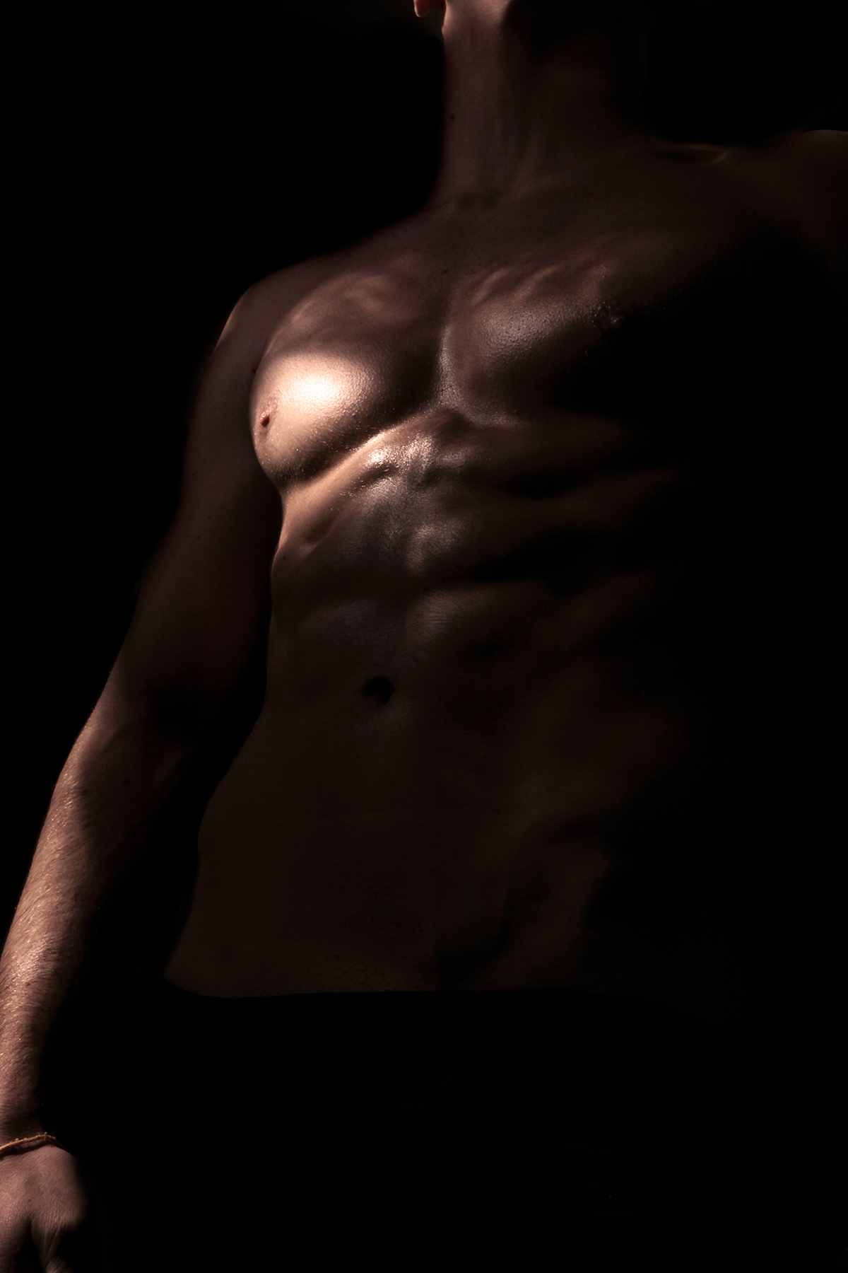 Shadows light  luz  sombras Fotografia anatomia musculos