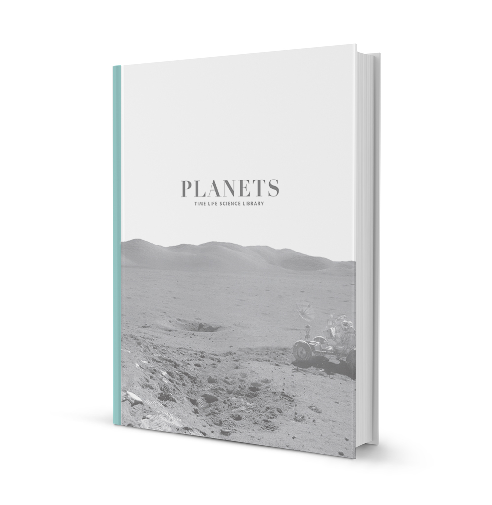 Planets time life TIMELIFE book re-design print Serie universe spreads blurb