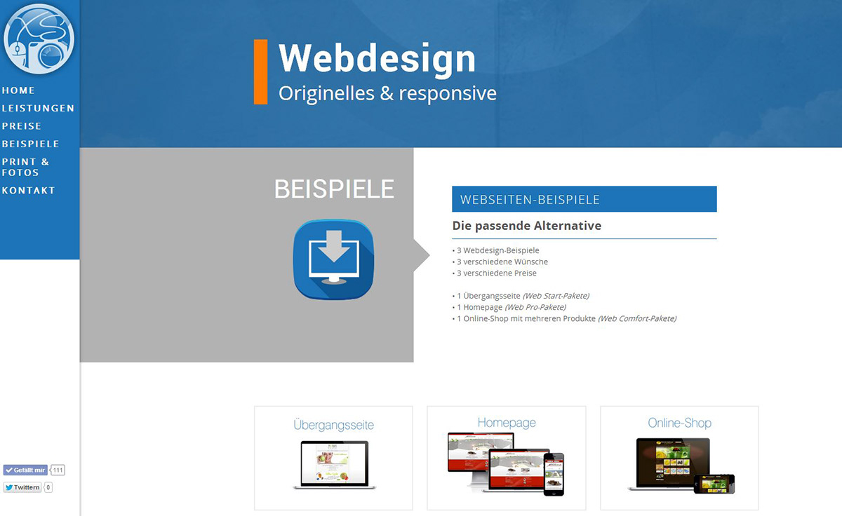 Webdesign webdesigner cms wordpress göttingen germany niedersachsen Web interfaces css3 html5 JavaScript SEO Deutschland Freelance