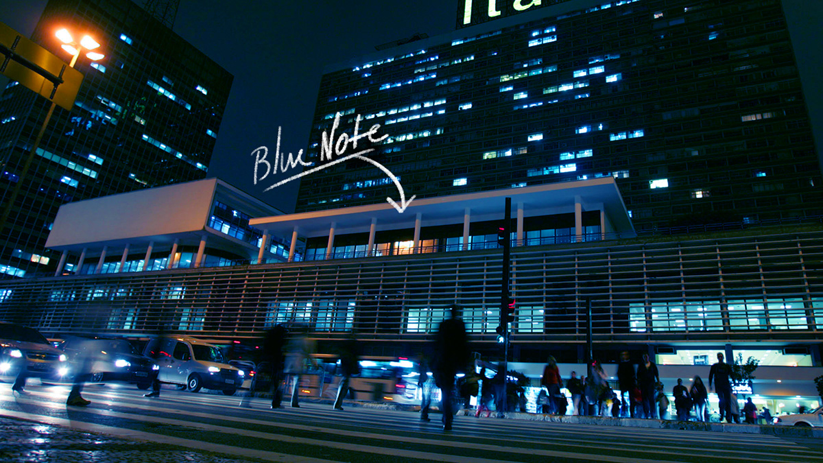 jazz Blue Note são paulo ILLUSTRATION  guitar saxophone Piano blues music Poster Design