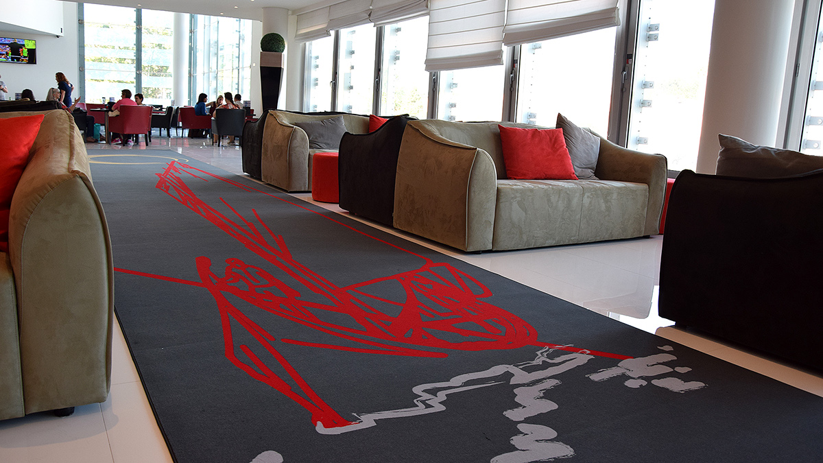 design contract Aveiro superdecor tapetes Alcatifas rugs carpet hotel Melia