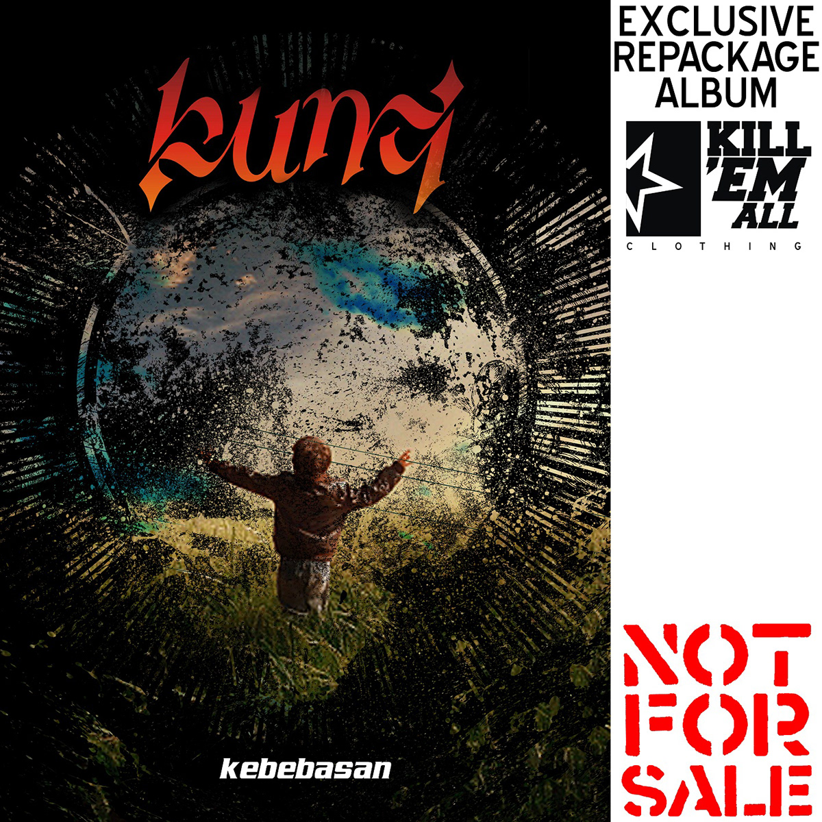 kunci killemall rock rocks band Promotion cd Album cover