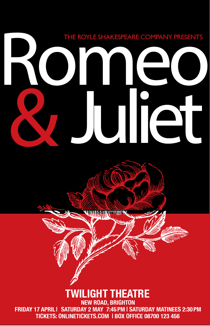 Romeo and Juliet graphic design  Media Design Full Sail University