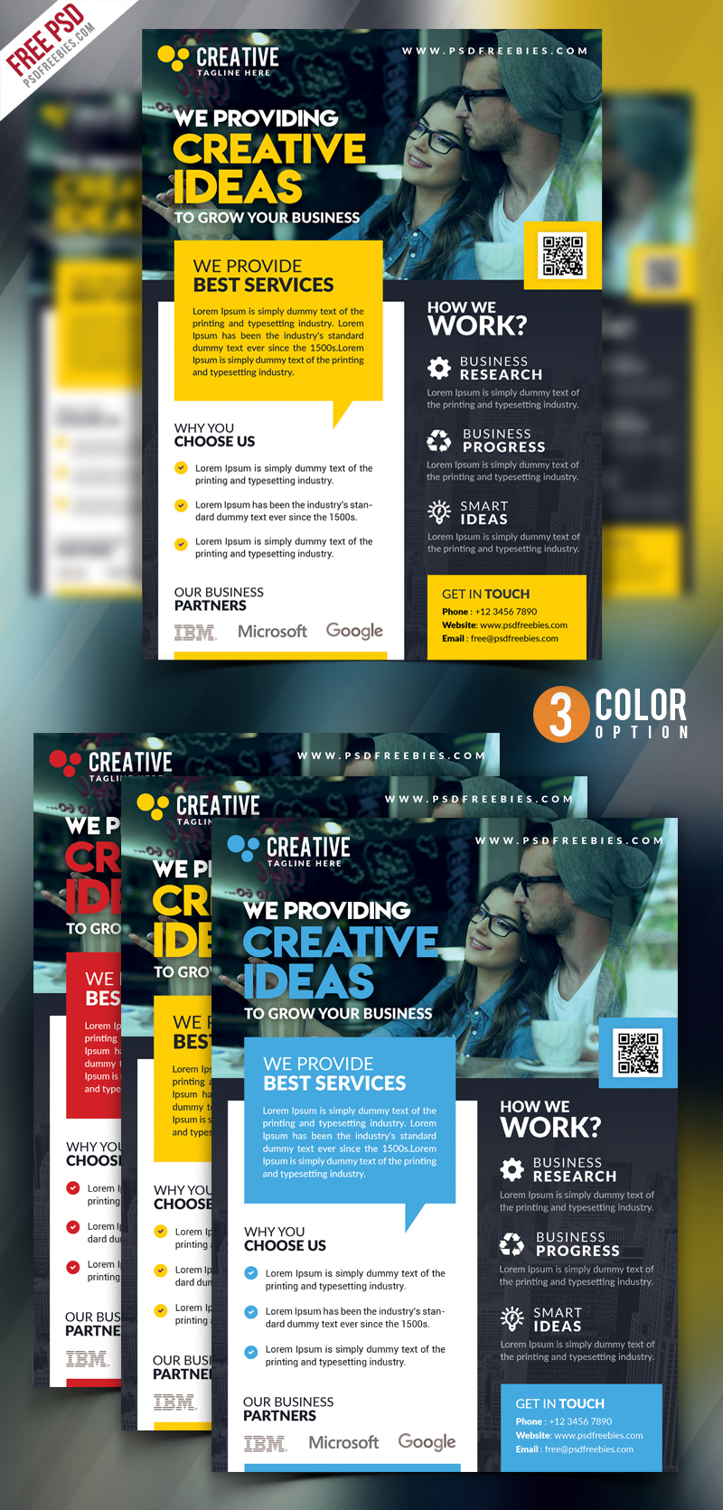free psd psd freebie psd flyer corporate flyer business flyer psd budle photoshop flyer template Creative Design