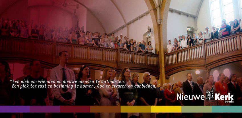 Adobe Portfolio design volunteers church utrecht Nieuwe Kerk kerk grafisch ontwerp huisstijl