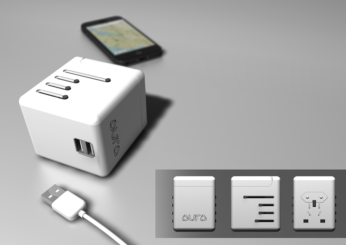 charger world travel adapter iphone ipod iPad usb