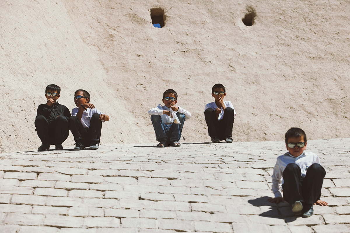 uzbekistan khiva Bukhara children