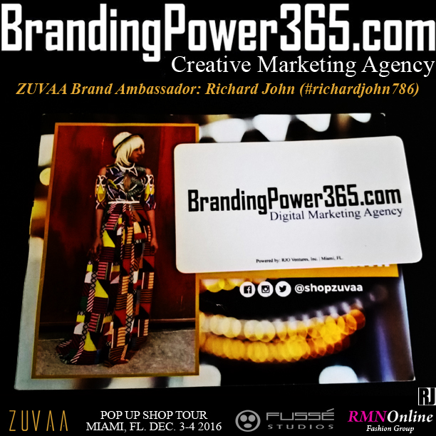 ZUVAA BrandingPower365 RMNOnline Fashion Group african prints Fashion  photo shoot miami Art Basel designers vendors