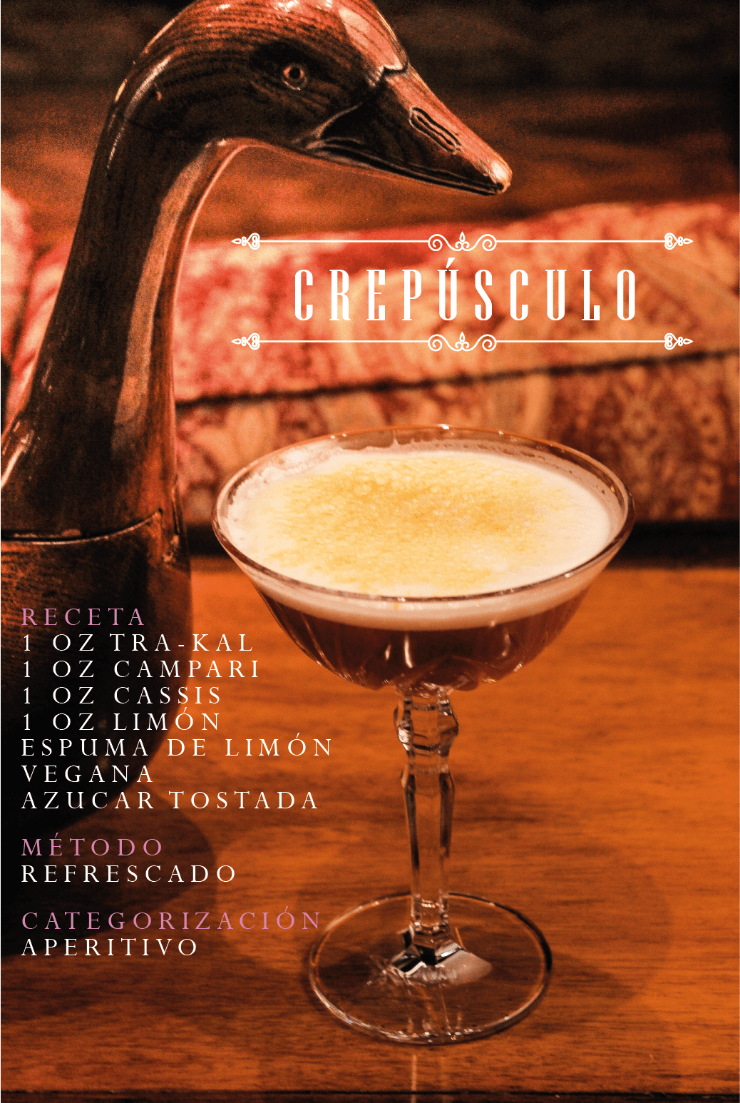alcohol bar bartender cocktail design designer Garnish menu Mixology