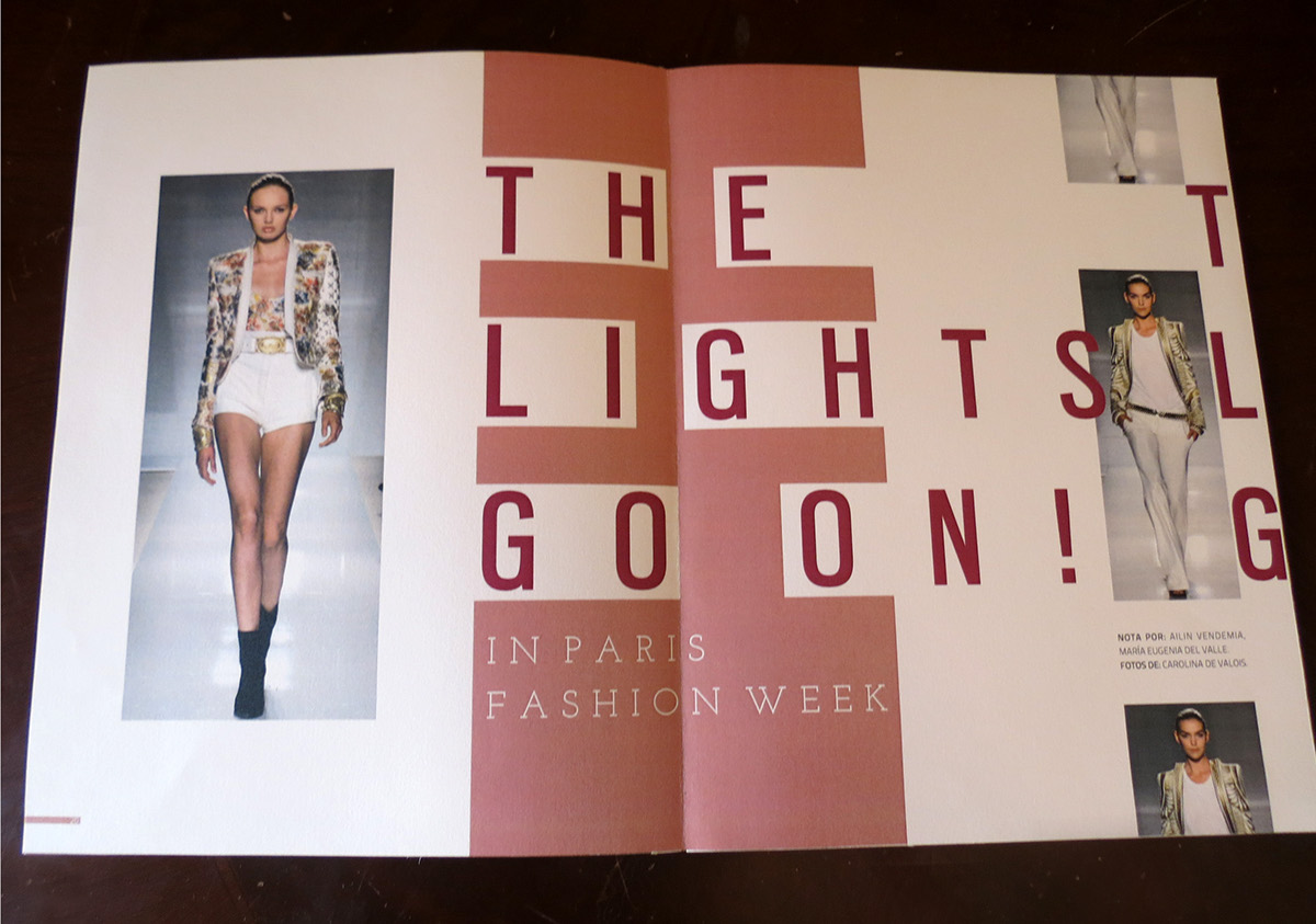 editorial revista magazine moda cosgaya fadu uba tendencia trendy tipografia