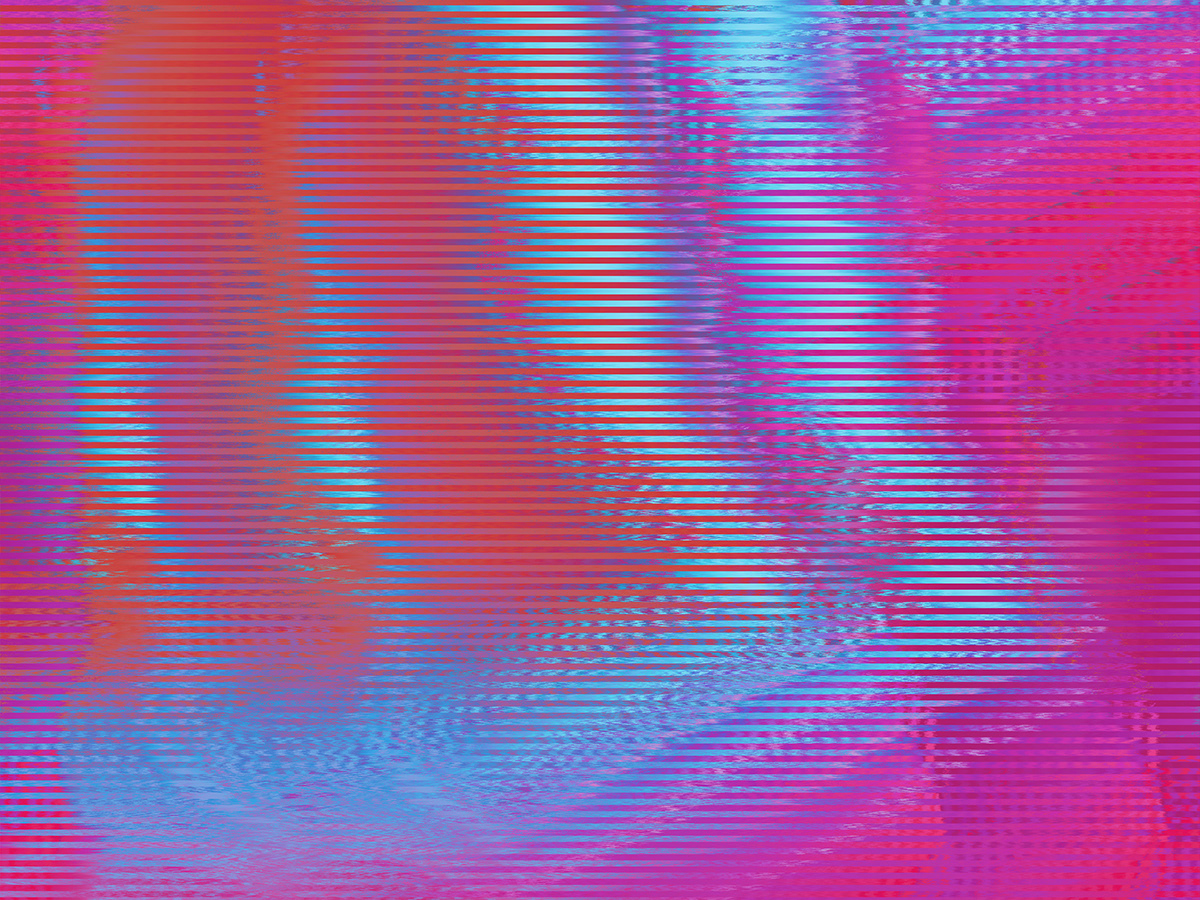 20 Glitch Backgrounds Product on CreativeFabrica.com on Behance
