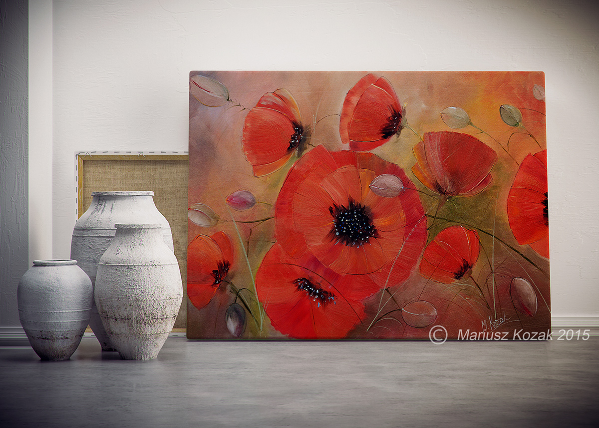 oii painting art painting poppies poppies painting