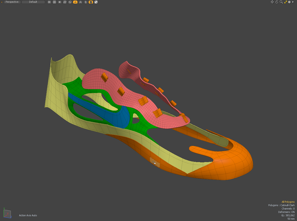 3D advertisement CGI modo Nike Photogrammetry shoe sport Substance Painter vray