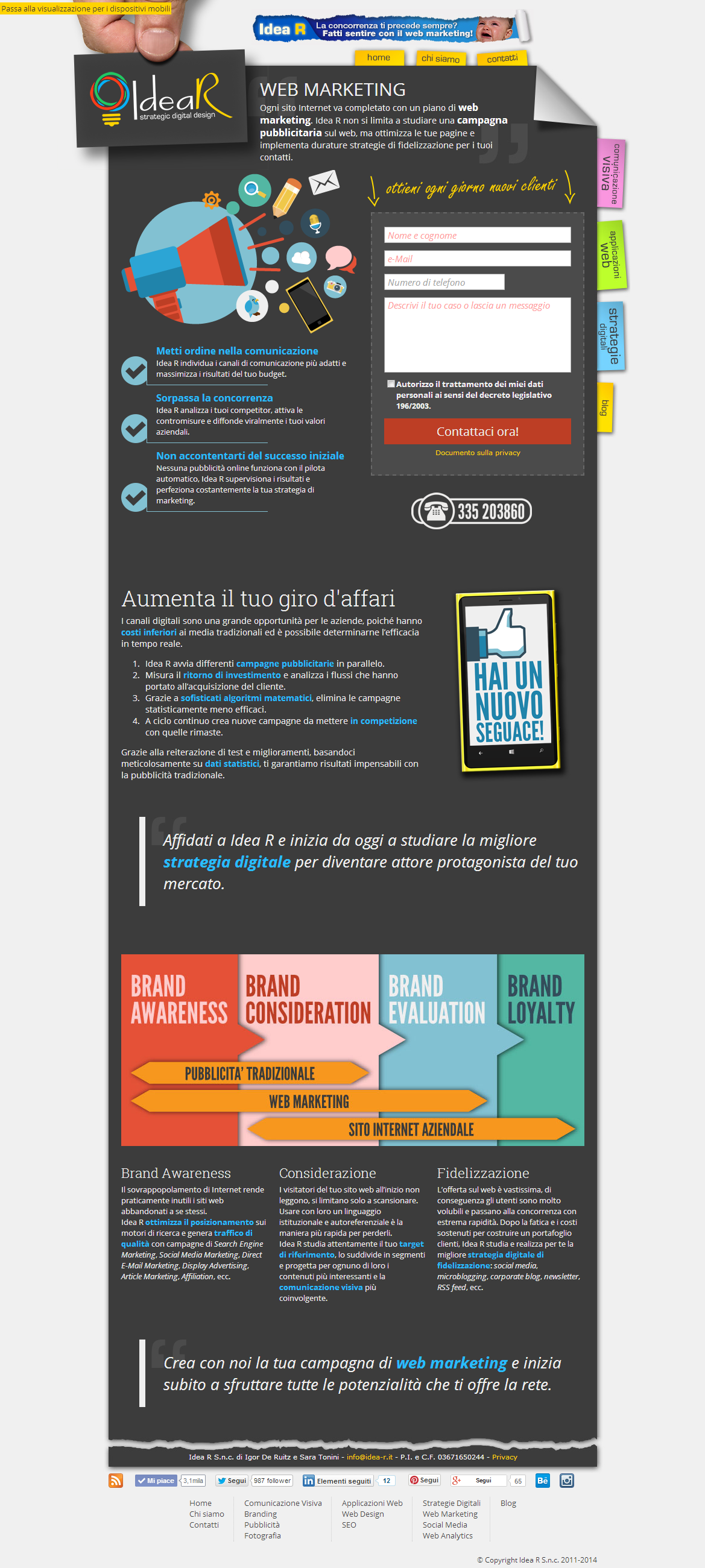 flat design infographics landing page Blog digital strategies Web marketing