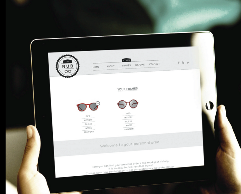 3D printing eyewear eyewear bespoke eyewear Sunglasses 3d-printed sunglasses selective laser sinthering