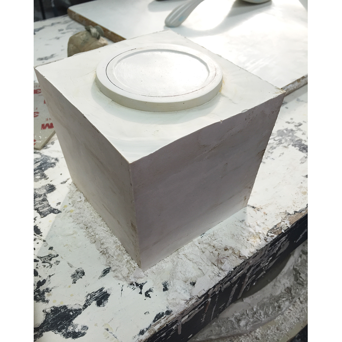ceramics  slip casting Mugs table top Pratt Institute
