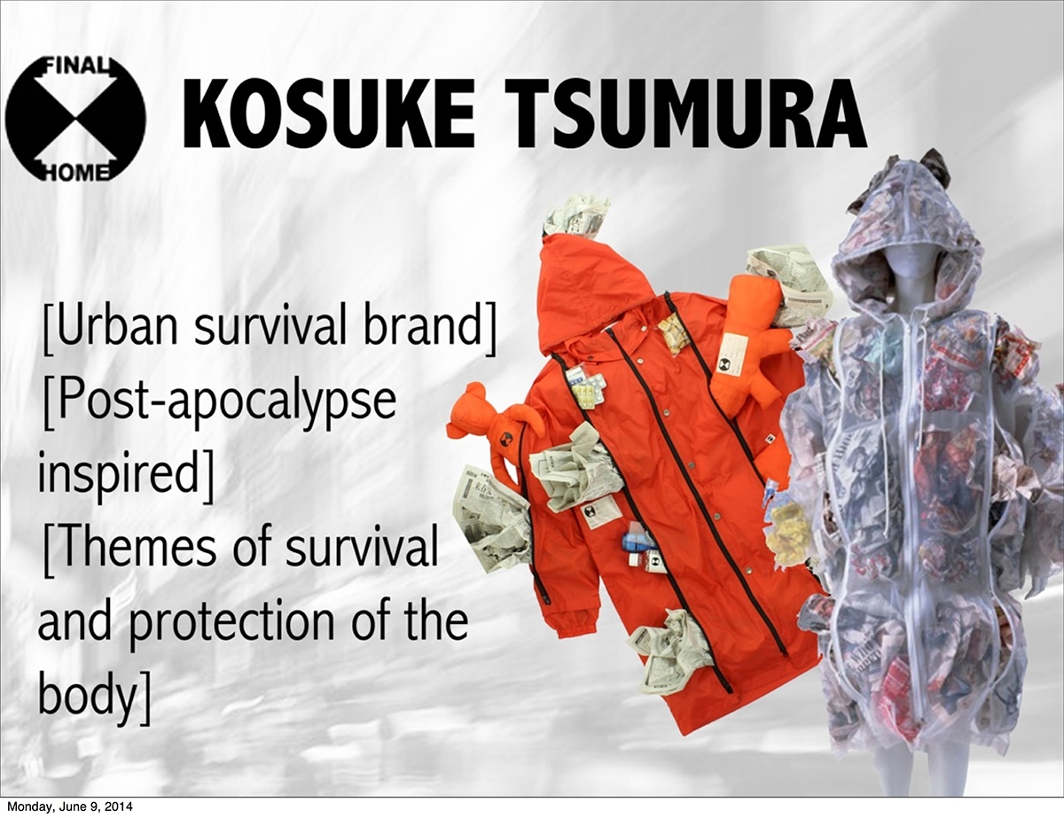'fashion'  'kosuke tsumura' 'brand idenity' 'visual communication'