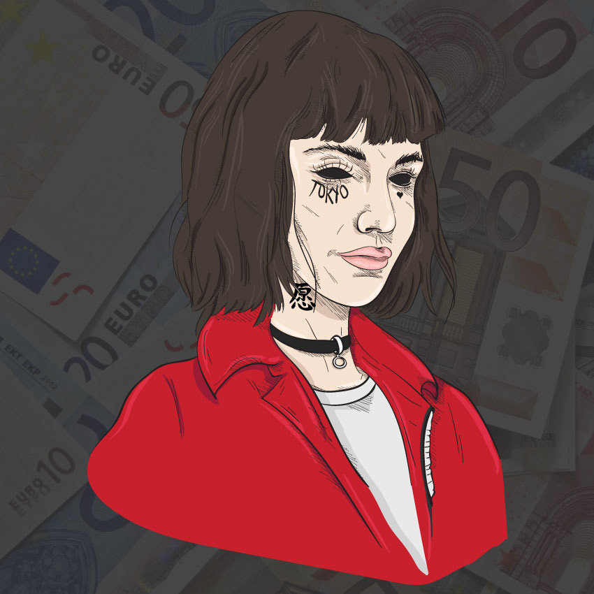 ArtStation - Tokyo - La Casa de Papel (Money Heist)