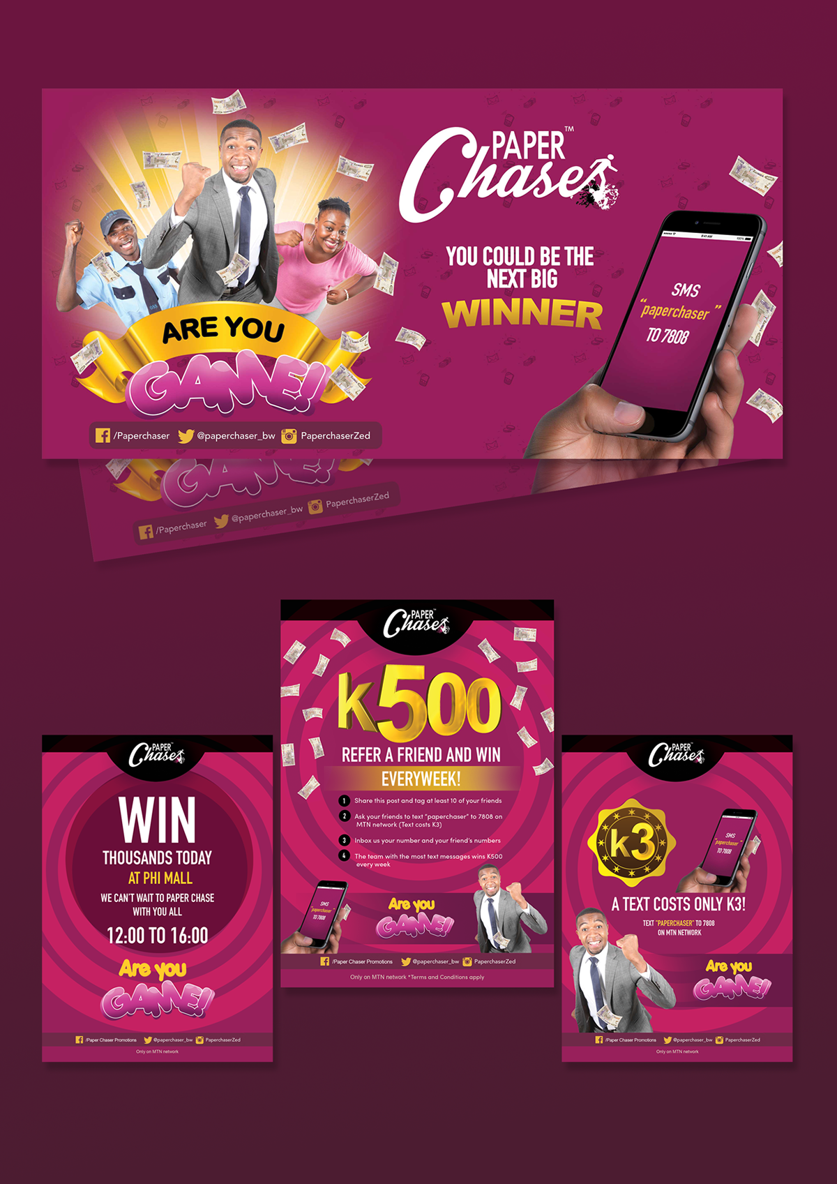 PaperChaser Lotto promotions