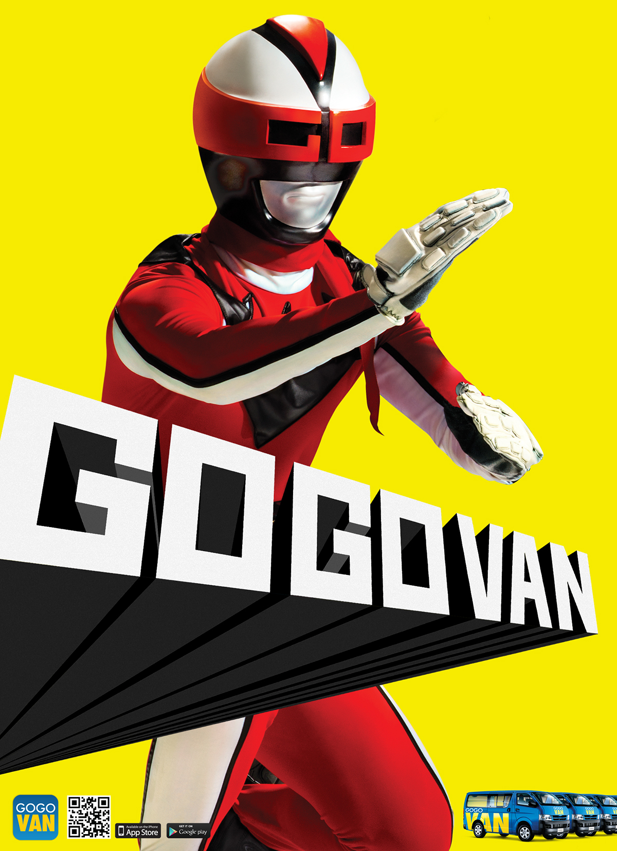 app GOGOVAN Power Ranger