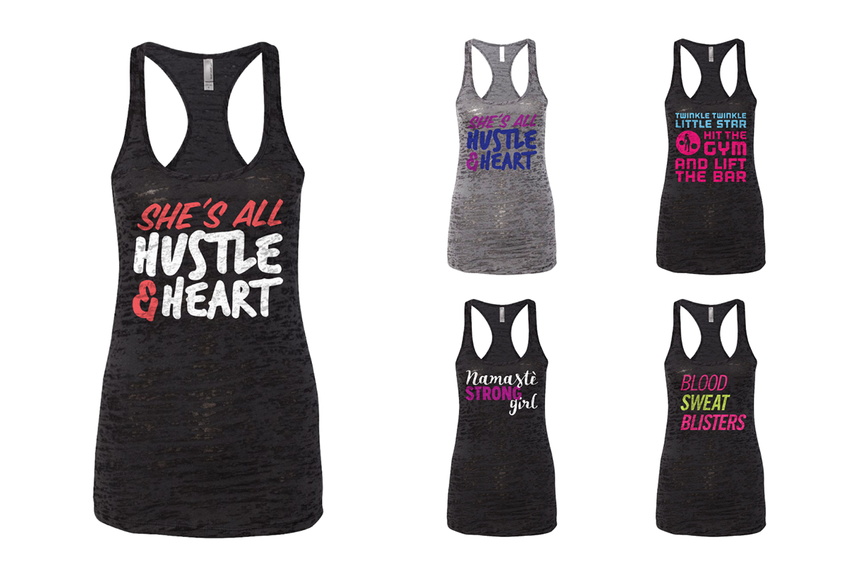 apparel Crossfit Clothing Quotes inspiration tank tops strong